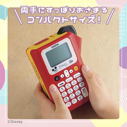 ブラザー(brother) PT-J100MCR ミッキーレッド ピータッチ P-touch