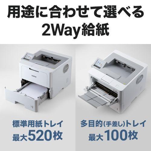 レーザープリンター ブラザー JUSTIO(ジャスティオ)モノクロ HL-L6310DW A4/USB/LAN/WiFiの画像