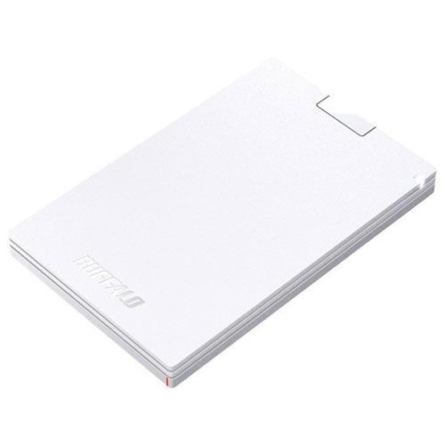 バッファロー(BUFFALO) SSD-PG2.0U3-WC(ホワイト) USB 3.2(Gen 1)対応 