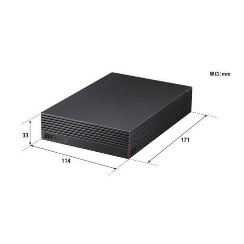 バッファロー(BUFFALO) HD-EDC6U3-BA USB 3.2 Gen1 対応 高性能CMR HDD