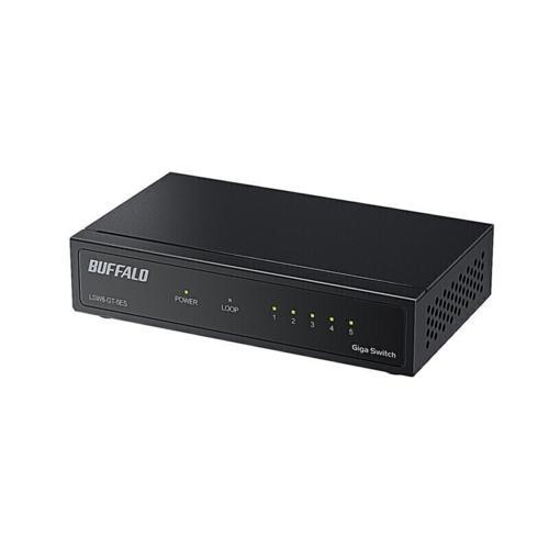 バッファロー(BUFFALO) LSW8-GT-5ES/BK Giga5ポート スイッチングハブ