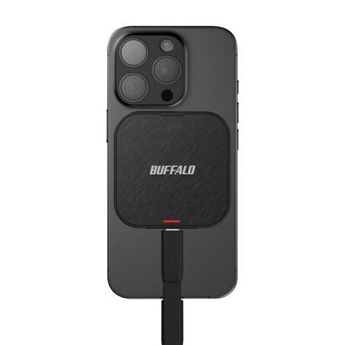 バッファロー(BUFFALO) SSD-PMS1.0U3-B USB 3.2(Gen 2) MagSafe