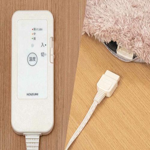 コイズミ(KOIZUMI) KDC-03213-P ピンク 丸形 ホットカーペット 90×90