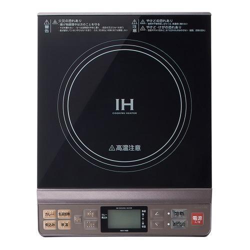 コイズミ(KOIZUMI) KIH-1405/H グレージュ IH煮炊き暖房器 卓上IH調理器-家電