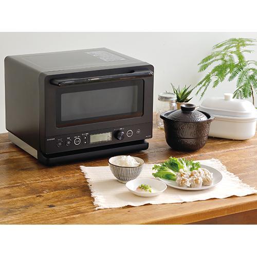 コイズミ(KOIZUMI) KRD-183D/K ブラック 土鍋付き電子レンジ 18L