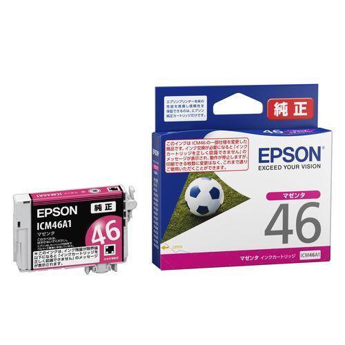 エプソン(EPSON) ICM46A1(サッカーボール) 純正 インクカートリッジ マゼンタ｜ebest
