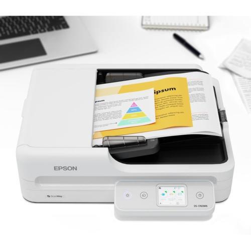 エプソン(EPSON) DS-1760WN A4フラットベッドスキャナー RGB3色 LED対応の画像