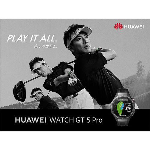 HUAWEI(ファーウェイ) HUAWEI WATCH GT 5 Pro 46mm ブラック HUAWEI(ファーウェイ) HUAWEI WATCH GT 5 Pro 46mm ブラック