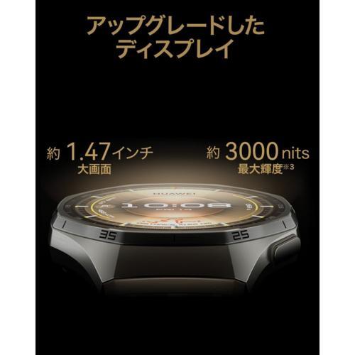 HUAWEI(ファーウェイ) HUAWEI WATCH GT6 PRO BR ブラウン 46mm スマートウォッチ ATM-B29-BN 1.47inchAMOLED 64GB 最大21日間駆動 GPSの画像
