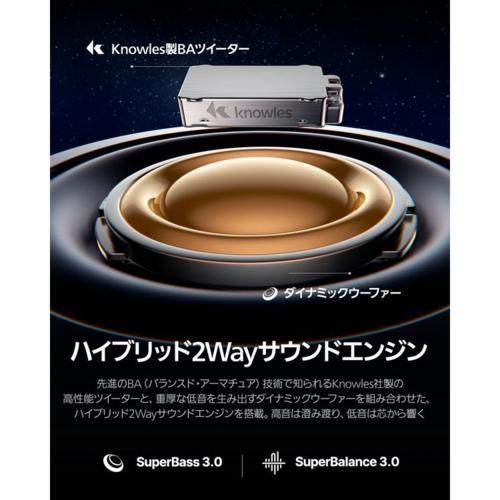 Baseus(ベースアス) Inspire XC1W スターライト オフホワイト オープン