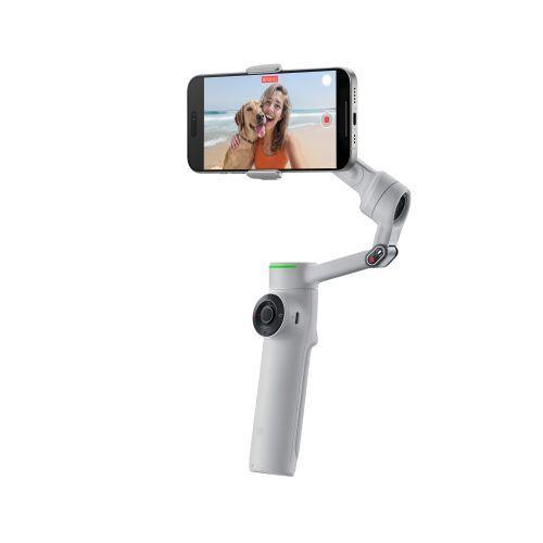 【美品】Insta360 Flow2 Pro 通常版 ／ストーングレー Insta360 Flow2 Pro(ストーン・グレー) スマートフォン用AIジンバル
