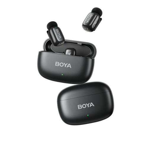 BOYA ボーヤ mini12(ブラック) コンパクトワイヤレスマイク USB Type-C