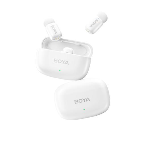 BOYA ボーヤ mini13(ホワイト) コンパクトワイヤレスマイク USB Type-C
