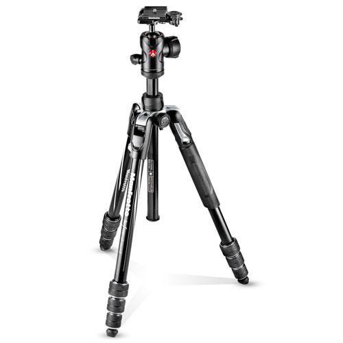 マンフロット(Manfrotto) MKBFRTA4BK-BH(ブラック/シルバー) Befree Advanced アルミニウムT三脚キット｜ebest