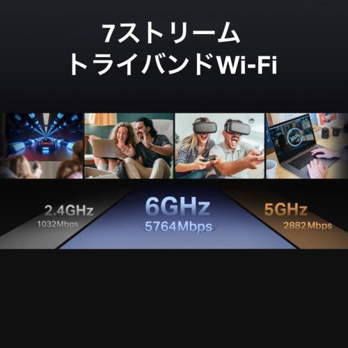 TP-Link(ティーピーリンク) Archer BE550 Pro BE9700 5765Mbps+