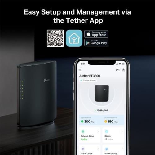TP-Link(ティーピーリンク) Archer BE3600 Wi-Fi 7(be) 2882+688Mbps