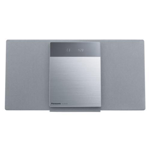 【長期保証付】パナソニック(Panasonic) SC-HC420-S シルバー コンパクトステレオシステム