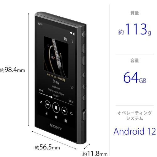 長期保証付】ソニー SONY NW-A307 B ブラック ハイレゾ音源対応