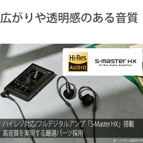 長期保証付】ソニー SONY NW-A307 B ブラック ハイレゾ音源対応