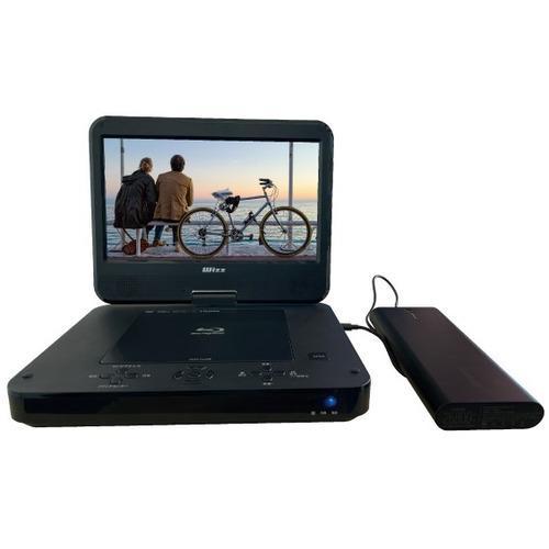 Wizz WPB-S1006 10.1インチ DVDプレーヤー　５年保証書付き 長期保証付】Wizz WPB-S1006 ブラック Wizz 10.1インチ ポータブル