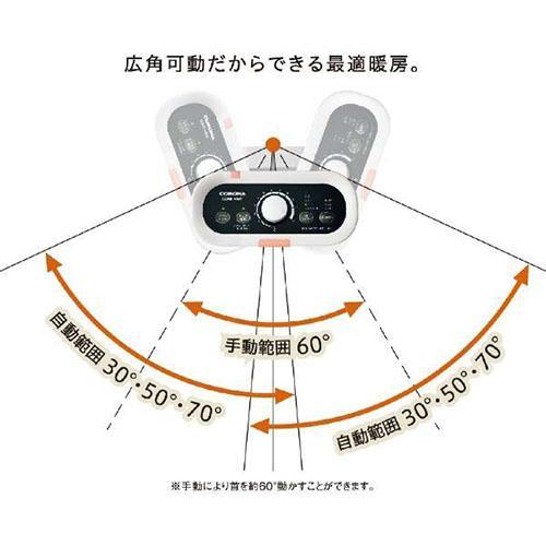 長期保証付】コロナ(CORONA) DH-1223R-W(ホワイト) 遠赤外線 電気 