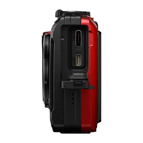 長期保証付】OM SYSTEM Tough TG-7 RED レッド 防水・防塵・耐衝撃