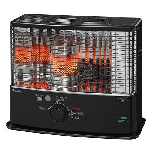 【長期保証付】トヨトミ(TOYOTOMI) RS-W3024 ブラック 反射型 石油ストーブ 木造8畳/コンクリート11畳 長期保証付】トヨトミ(TOYOTOMI) RS-W3024 ブラック 反射型 石油