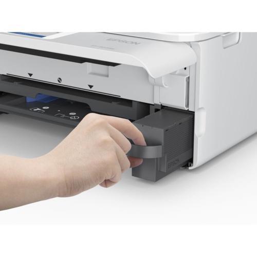 【長期保証付】エプソン(EPSON) Colorio カラリオ EP-887AW ホワイト A4カラーインクジェット複合機 4.3型ワイドタッチパネルの画像