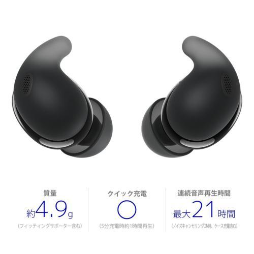 長期保証付】ソニー(SONY) WF-LS910N-BZ ブラック LinkBuds Fit 完全