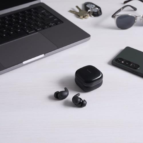 長期保証付】ソニー(SONY) WF-LS910N-BZ ブラック LinkBuds Fit 完全