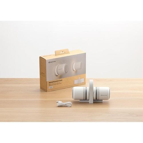 長期保証付】RHYTHM リズム 9YYA30RH08 ライトグレー MAGSPEAKER DUO