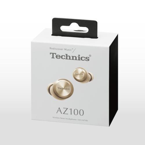 長期保証付】Technics テクニクス EAH-AZ100-N シャンパンゴールド