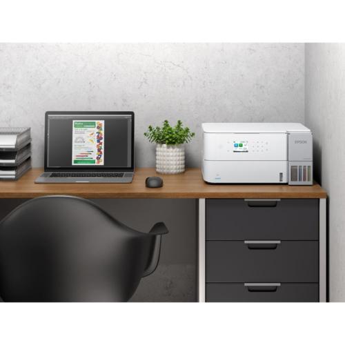 長期保証付】エプソン(EPSON) EW-M638T ホワイト A4カラー複合機 2.4型