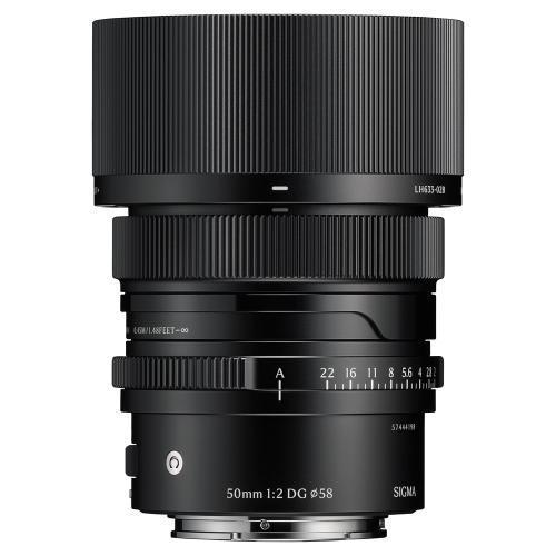 長期保証付】シグマ(SIGMA) 50mm F2 DG ブラック Contemporary ソニーE