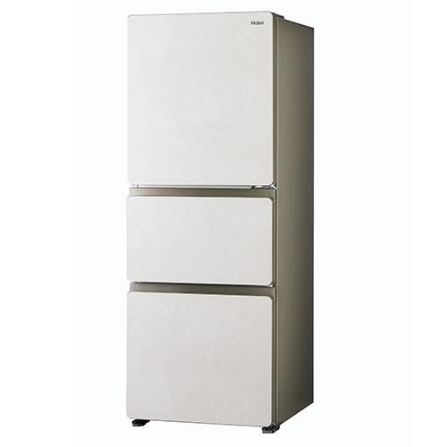 【標準設置料金込】【長期保証付】ハイアール(Haier) JR-CVM33A-W サンドホワイト SLIMORE X 3ドア冷蔵庫 右開き 325L 幅595mmの画像