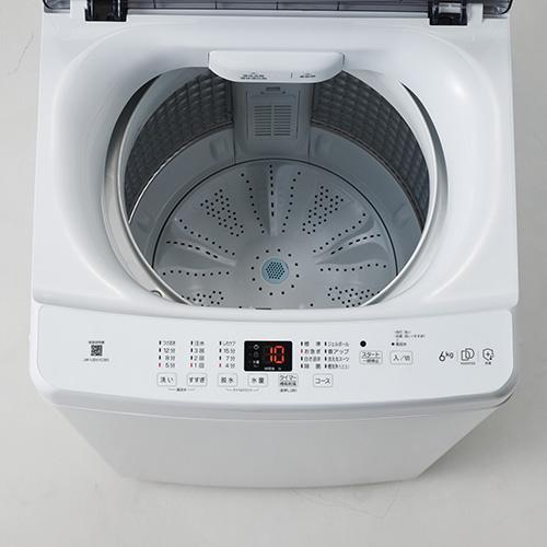 長期保証付】ハイアール(Haier) JW-UD61C-W ホワイト 全自動洗濯機 上