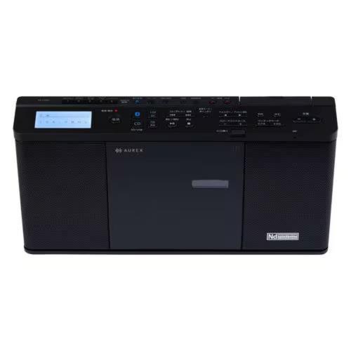 【長期保証付】東芝(TOSHIBA) AX-CR90K ブラック CDラジオ AM/FM ワイドFM対応 Bluetooth対応 ネオジウムスピーカー採用 声くっきり機能搭載の画像