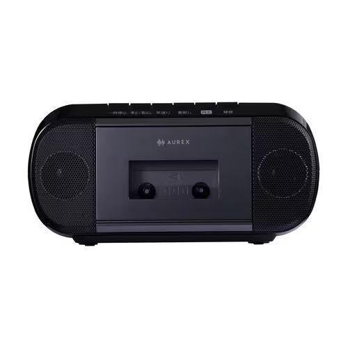 長期保証付】東芝(TOSHIBA) AX-KCR80-K ブラック CDラジカセ CDラジオ