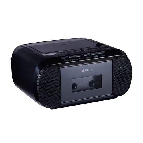 長期保証付】東芝(TOSHIBA) AX-KCR80-K ブラック CDラジカセ CDラジオ