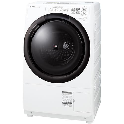 標準設置料金込】【長期保証付】シャープ(SHARP) ES-7S2-WR ホワイト系
