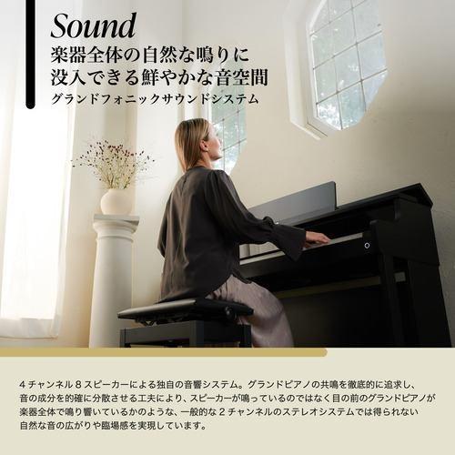 【標準設置料金込】【長期5年保証付】CASIO(カシオ) AP-750BK ブラックウッド調 CELVIANO Classic Line 電子ピアノ 88鍵盤の画像