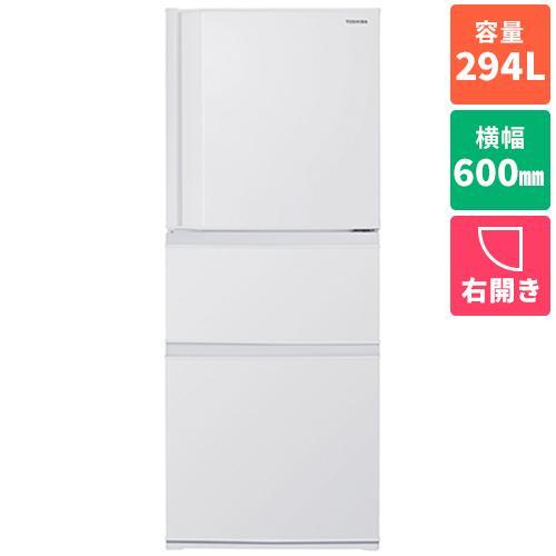 標準設置料金込】東芝(TOSHIBA) GR-Y29SC-WU マットホワイト VEGETA SC