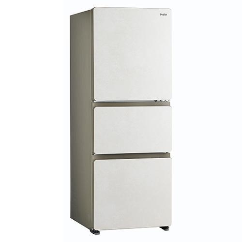 【標準設置料金込】ハイアール(Haier) JR-CVM33A-W サンドホワイト SLIMORE X 3ドア冷蔵庫 右開き 325L 幅595mmの画像