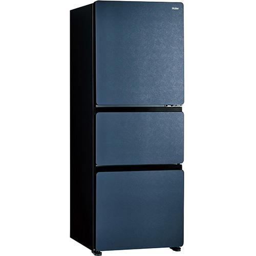 【標準設置料金込】ハイアール(Haier) JR-CVM33A-H ブルーイッシュグレー SLIMORE X 3ドア冷蔵庫 右開き 325L 幅595mmの画像