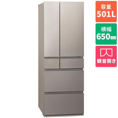 標準設置料金込】パナソニック(Panasonic) NR-F50HY3-N ヘアライン