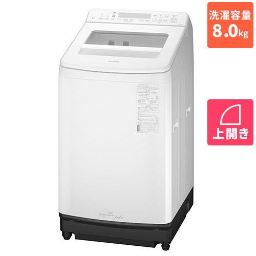 設置＋リサイクル】パナソニック(Panasonic) NA-JFA8K2-W マット