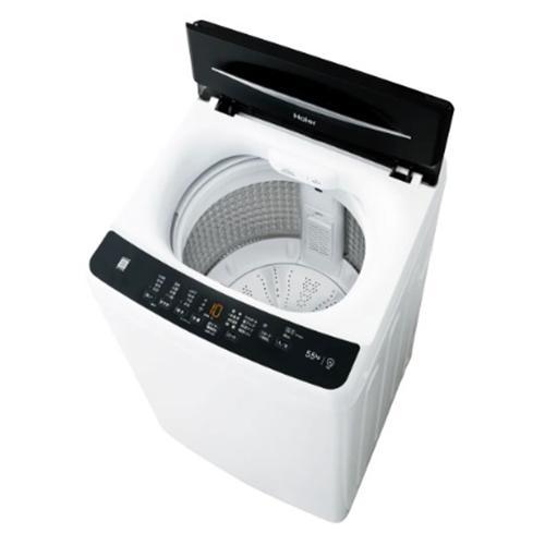 ハイアール(Haier) JW-U55B-K(ブラック) 全自動洗濯機 上開き 洗濯5.5 