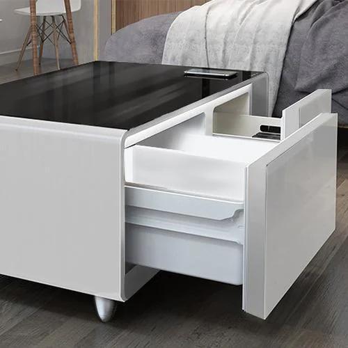 SMART STB90 LOOZER WHITE スマートテーブル 冷蔵庫 ルーザー TABLE