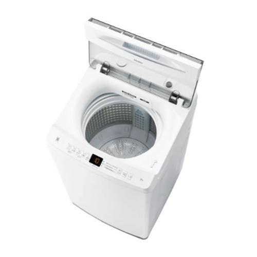 設置】ハイアール(Haier) JW-U70B-W ホワイト 全自動洗濯機 上開き