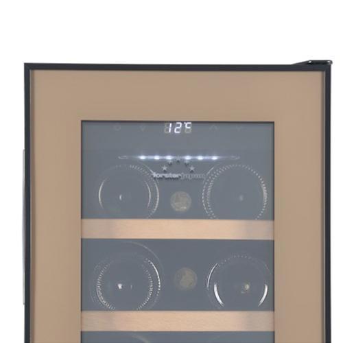 設置】フォルスター(forster) FJP-57GS BN ワインセラー 20本収納 右